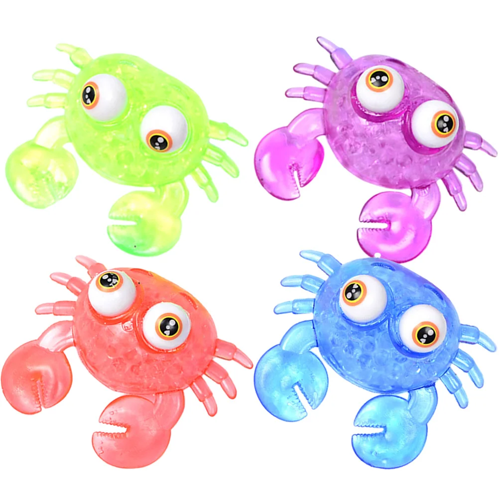 4 قطعة على شكل السلطعون الضغط ضغط الإجهاد الإغاثة المحمولة المدمجة مقاومة للاهتراء جميل الضغط المنزلية القلق الإصدار #4