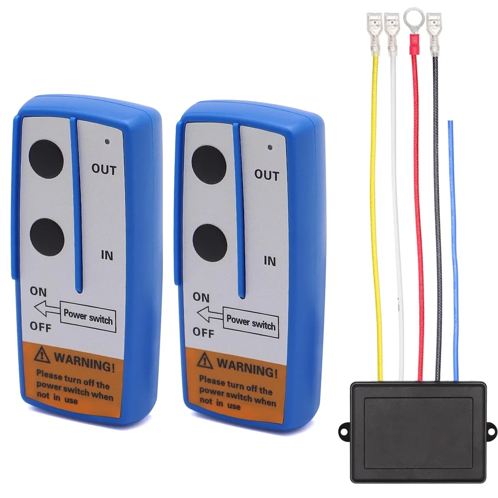 2PCS 12V Wireless For Winch Remote For Control Kit Controller Switch for Winches