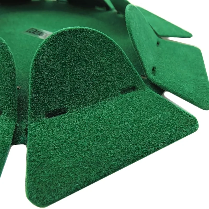 كوب وضع الجولف الداخلي - كوب بفتحة ممارسة جميع الاتجاهات مع كوب وضع دائري أخضر متدفق على السطح