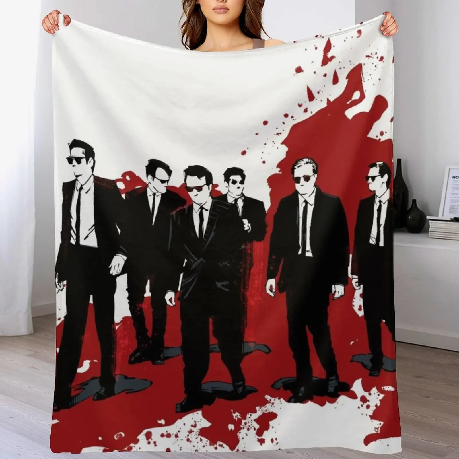 

Reservoir Dogs Throw Blanket Retros Nap Soft Big Thermal Blankets