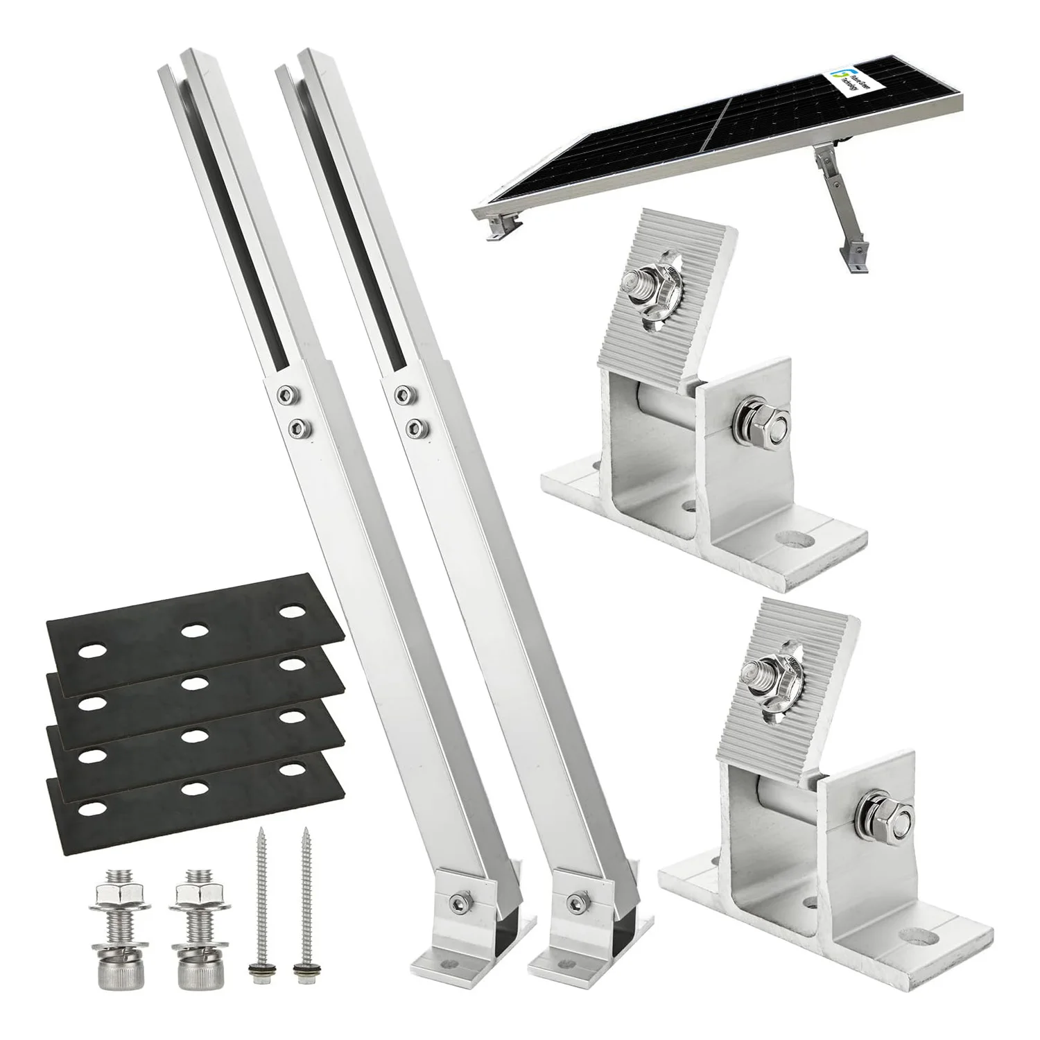 Hybrid 20KW Solar Power System Home Off-Grid Roof Mounting Inverter 10KW 6KW 5KW 3KW Lithium Ion Lead Acid Battery MPPT