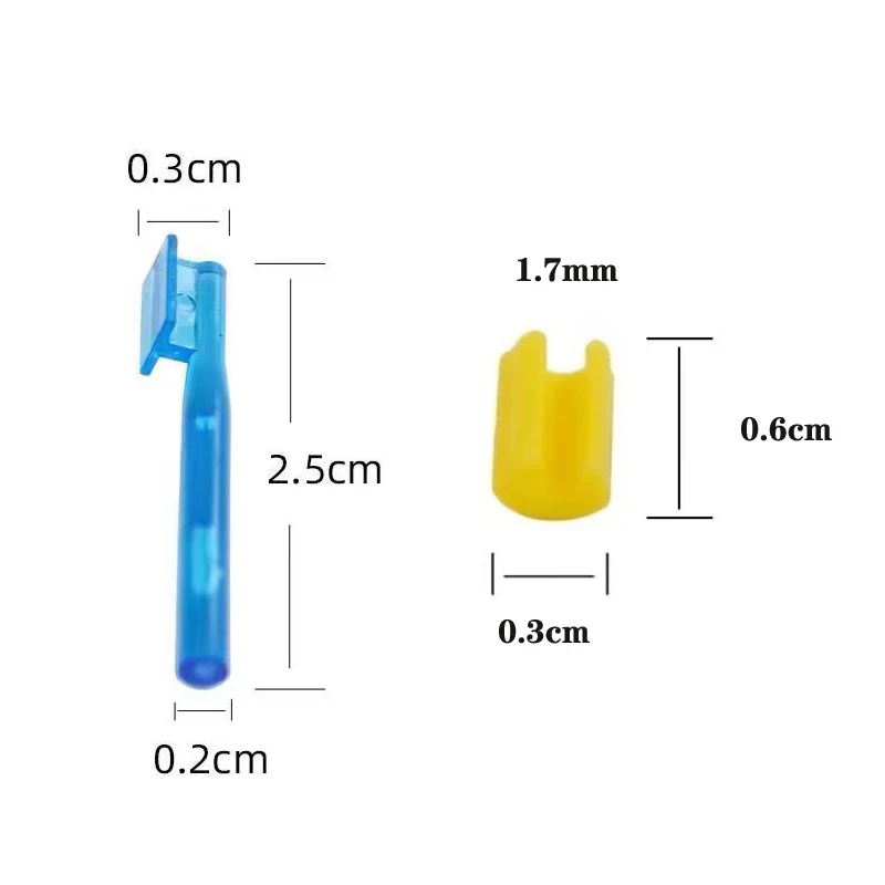 

10PCS Dental Lab Spare Part Bolt Rigid Attachment Consumables, Precision Attachment Groove