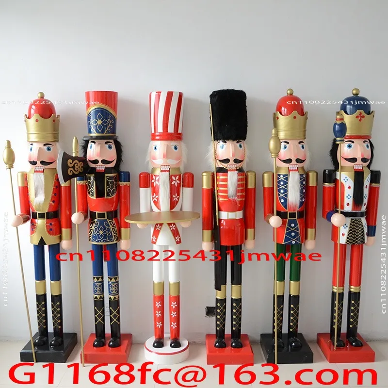50cm Large British Nutcracker Puppet Soldier Decoration, Creative New Year and Christmas Decoration