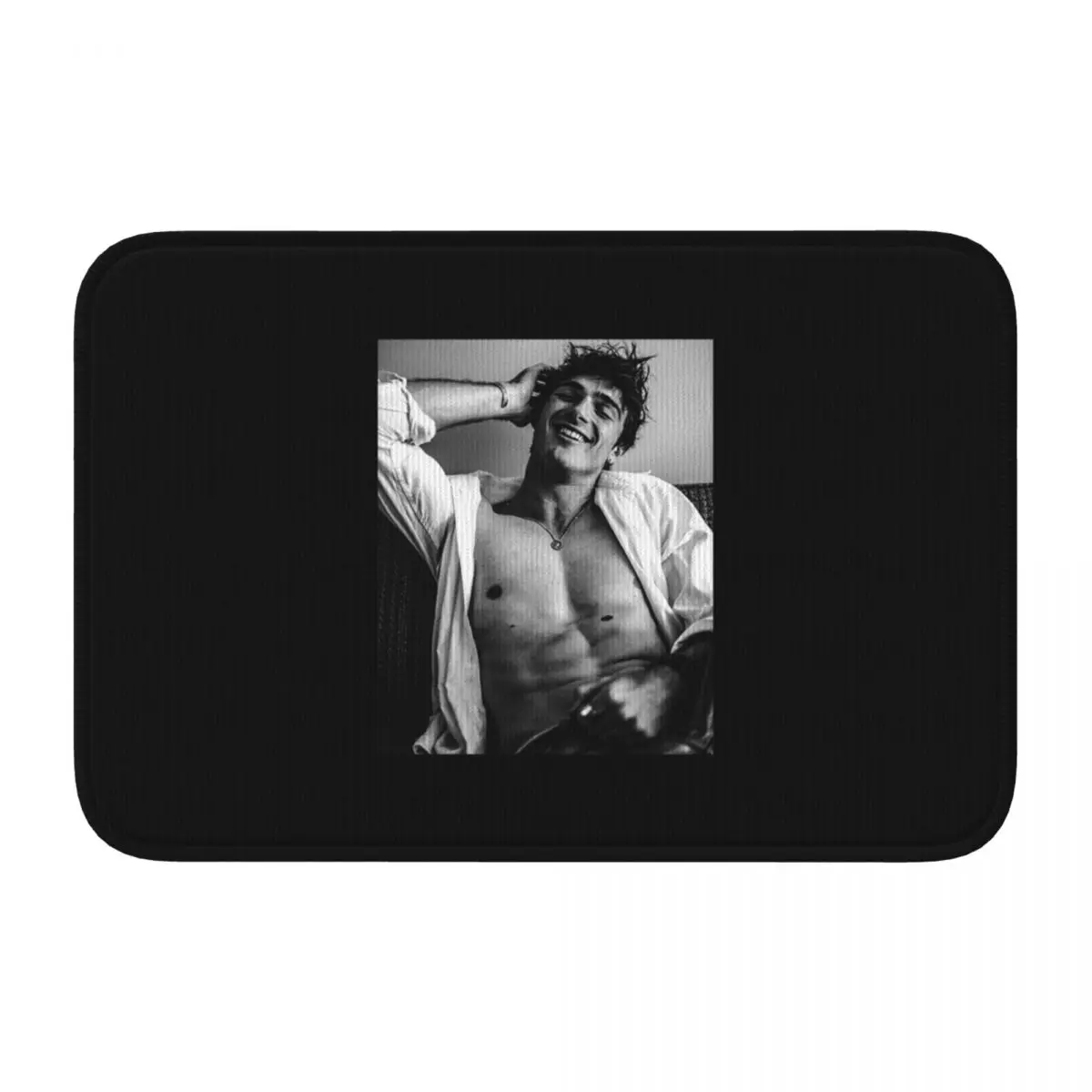 Jacob Elordi Australian Actor Doormat Kitchen Entrance Home Floor Mat Non-slip Carpet Rug for Bathroom Footpad Mats