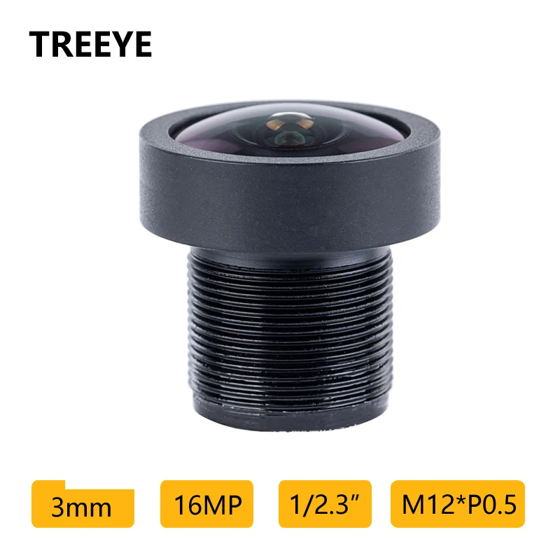 

HD 4K 16.0Megapixel 3mm Lens M12 1/2.3" With 650nm IR Filter Racing Camera Sports Cameras Gopro Camera Drones Lens etc