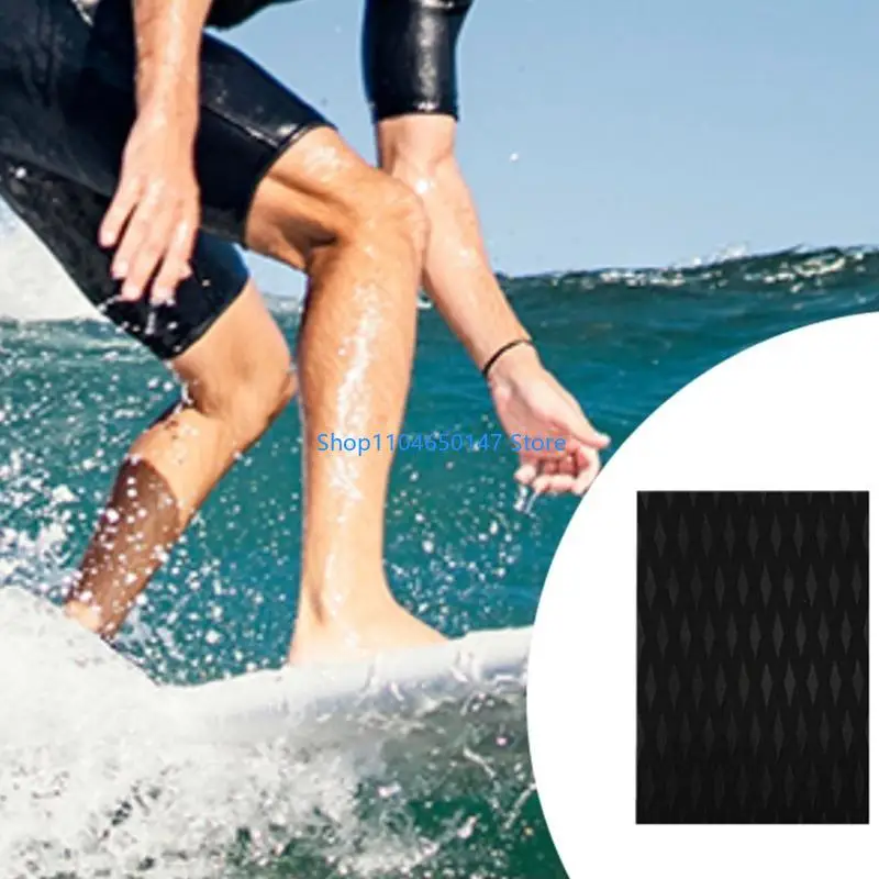 Almofada tração para prancha surf, 2 peças, almofada tração para prancha surf, fácil instalar