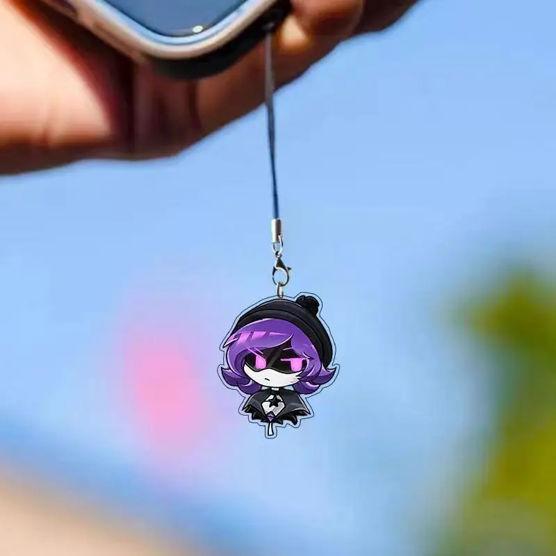 Murder Drones UZI N V Anime Acrylic Keychain Mobile Phone Chain Backpack Pendant Decoration Keyring Cute Accessories Prop Gift