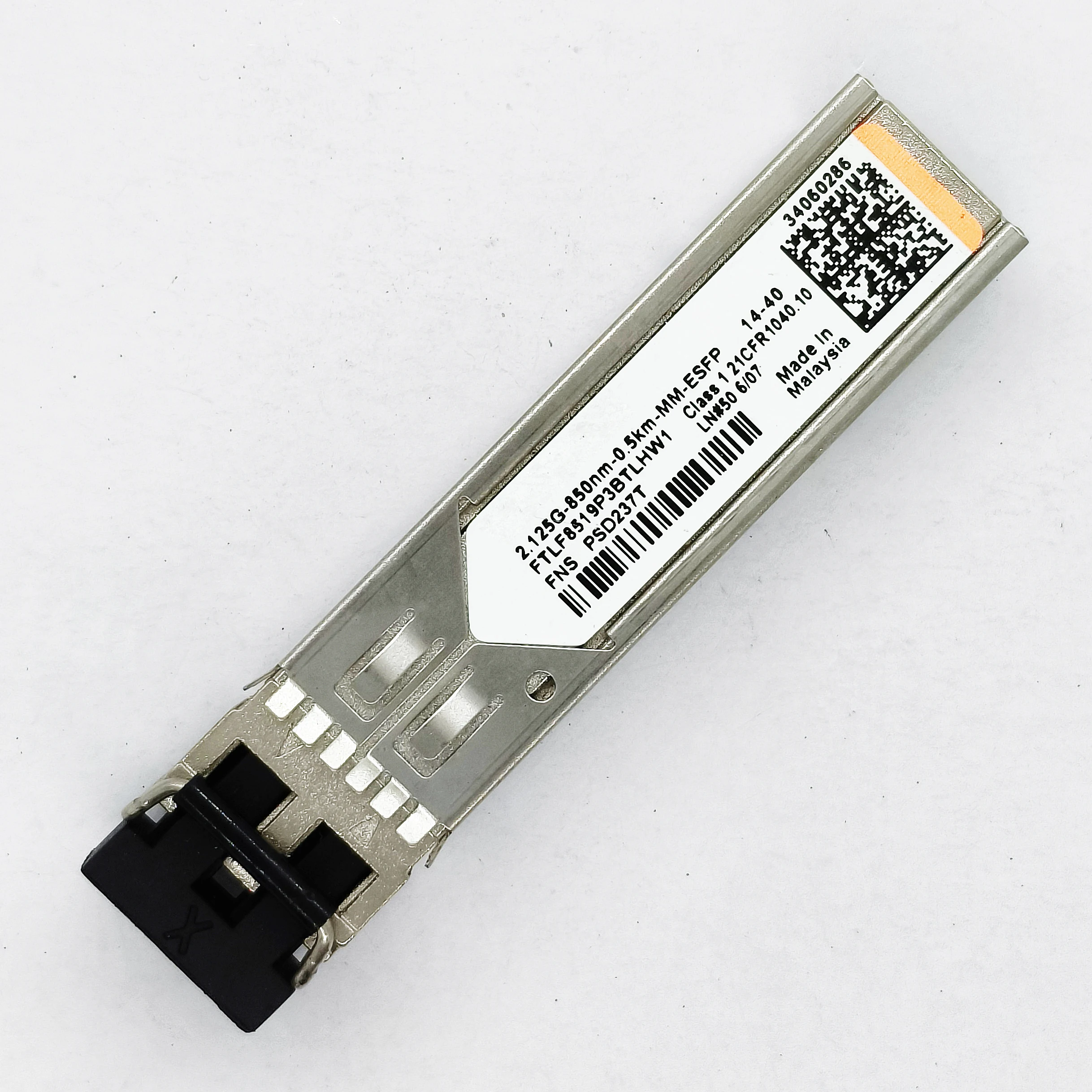 Genuine For Huawei 34060286 2.125G850nm 0.5km MMF eSFP FTLF8519P3BTLHW1 Duplex LC Refurbished Transceiver Optical Module