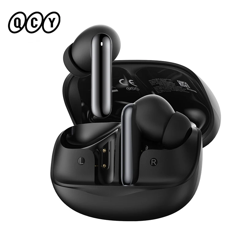 

QCY Melobuds N50 ANC Bluetooth 5.4 Wireless Earphones Active Noise Cancellation 6 Mics Clear Call Earbuds Multipoint Connection