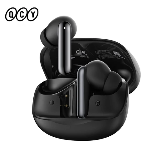 QCY Melobuds N50 ANC Auriculares inalámbricos Bluetooth 5.4 Cancelación activa de ruido 6 micrófonos Auriculares con llamadas claras Conexión multipunto