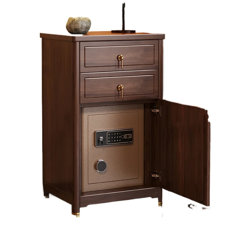 

Прикроватная тумбочка из массива дерева, сейф, встроенный противоугонный сейф, небольшой бытовой шкафчик