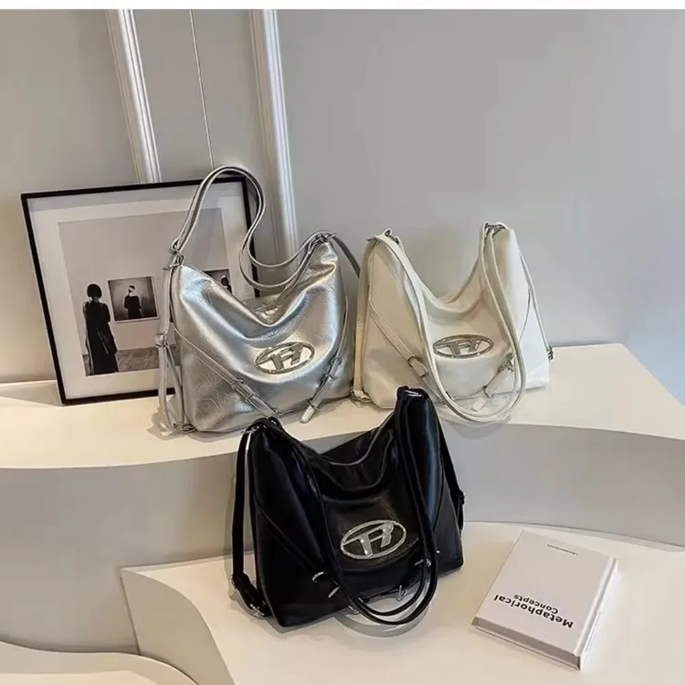 European luxury design women's portable double backpack fashionable retro crossbody shopping bag women's shoulder bag handbag
