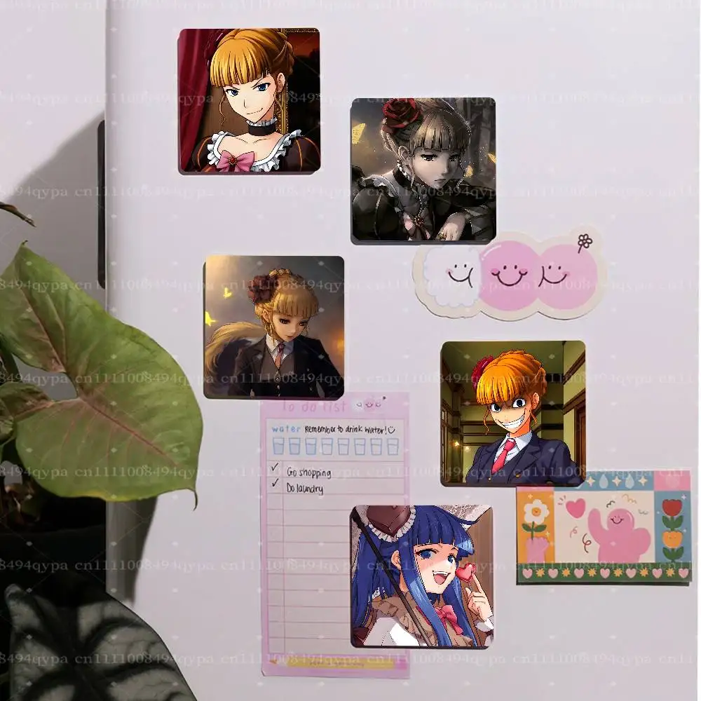 U-Umineko no Naku koro ni Square Fridge Magnet Magnetic Sticker Decorative for Refrigerator Home Kitchen, Souvenir Gift