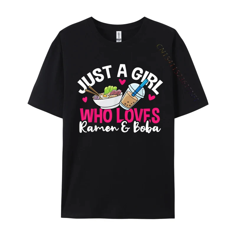 

Ramen Boba Bubble Tea Kawaii Brand Man T-shirts Ramen Boba Bubble Tea Kawaii Normal Tops & Tees Pure Cotton Casual T-shirts