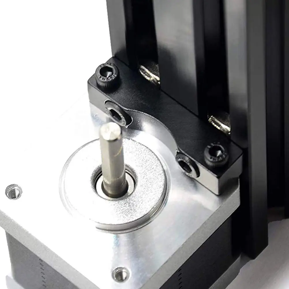 

1Set Aluminum Alloy Stepper Motor Bracket Precision Mounting Holes Fixed Stepping Motor Holder Mount for 3D Printer Rack
