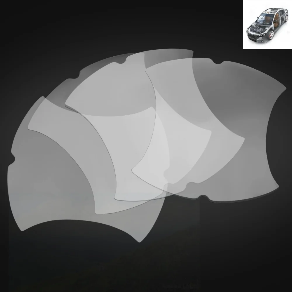 5 шт. универсальные невидимые автомобильные дверные ручки, царапины, автомобильные коряски для Honda CRV Accord HR-V Vezel Fit City Civic Crider Odeys