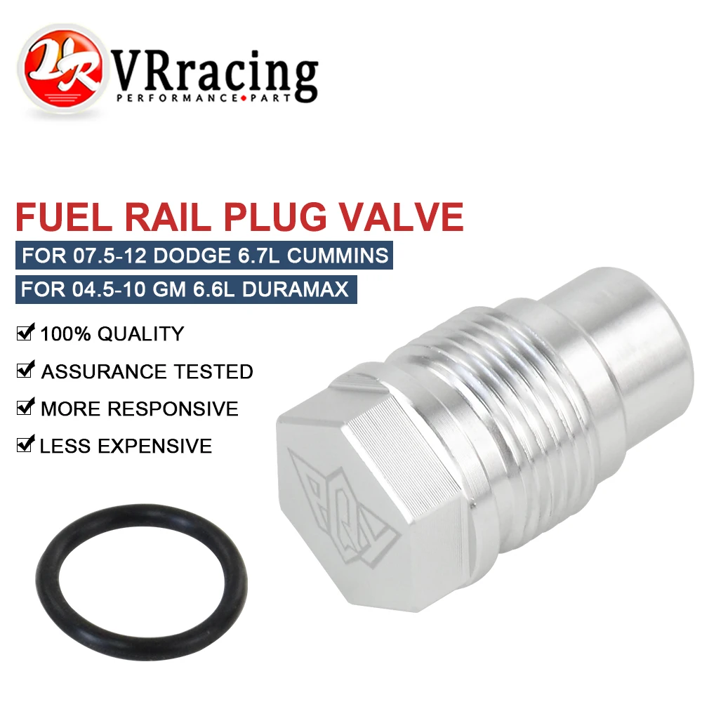 

VR-Разничная топливная пробка для 04-10 Chevy 6.6L Duramax 07-12 Dodge 6.7L Cummins Diesel