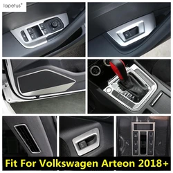 Head Light / Door Speaker / Window Lift  / Gear Shift Panel Cover Trim Accessories Interior For Volkswagen Arteon 2018 - 2024