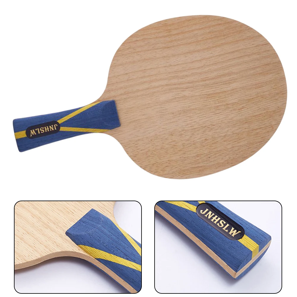 5 Ply Wood Racket Table Tennis Blade Competition Matches Sweat-absorbent Grip 150g Weight Competition Training