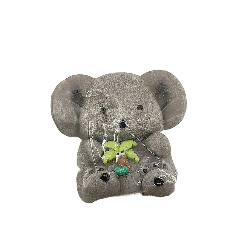 1PC Cartoon Nette Fuzzy Koala Weiche Kneifen Freude Spielzeug Erwachsene Squeeze Stress Release Hand Entspannen Kinder Dekompression Spielzeug Spaß geschenk