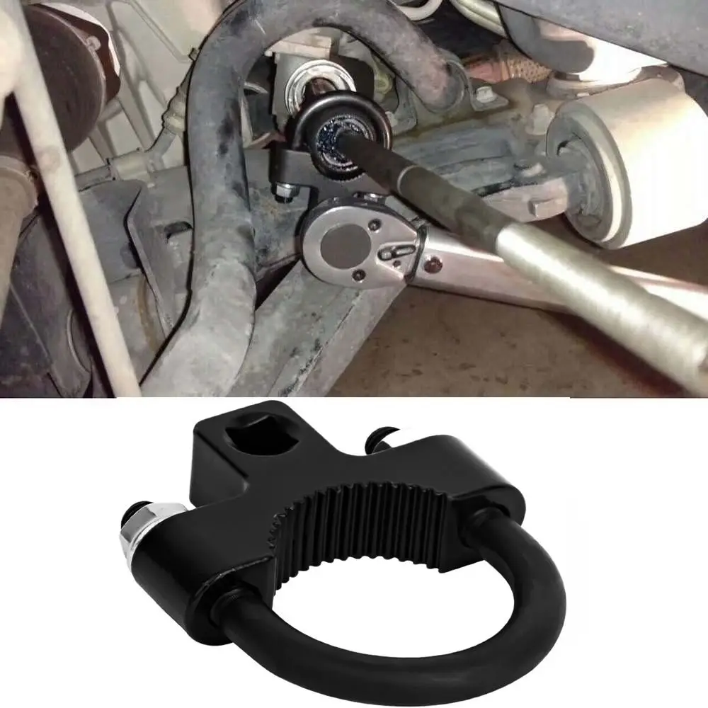 

3/8In Tie Rod Remover U-shaped Groove Impact Resistance Inner Tie Rod Tool Non-slip Antirust Install Disassembly Tool