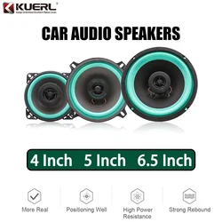 4/5/6.5 Inch Car Speakers HiFi Coaxial Subwoofer Universal Automotive Audio Music Full Range Frequency Car Stereo Speaker 1pcs