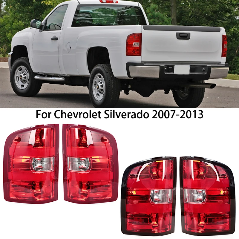 

Car Rear Bumper Tail Light Brake Stop Reverse Lamp For Chevy Chevrolet Silverado 1500 2500 3500 2007-2013 Taillight Taillamp