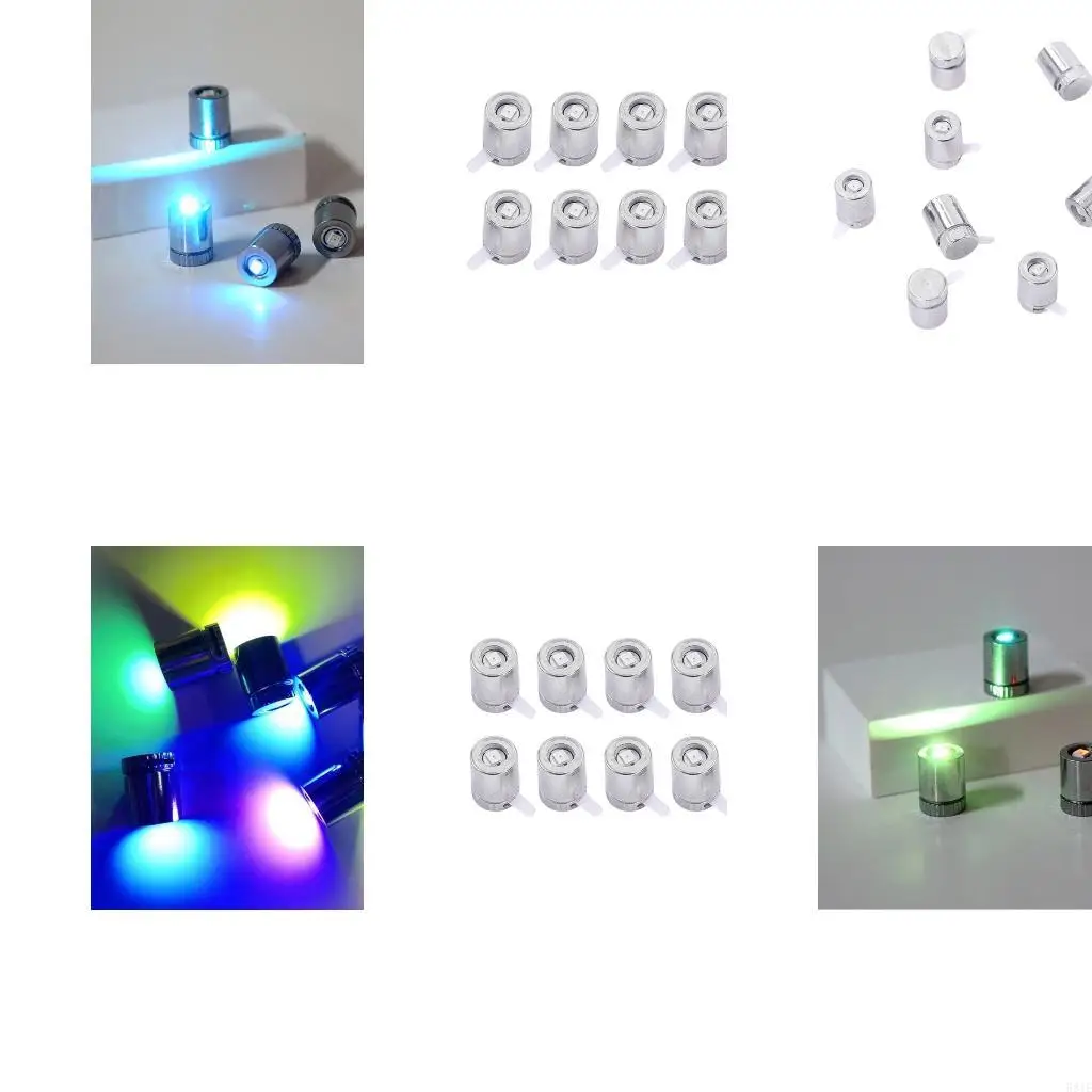 581E 10pcs Lampadini in miniatura Sostituzione colorata piccola lampadina a led bambole bamboli per bambole in miniatura in in