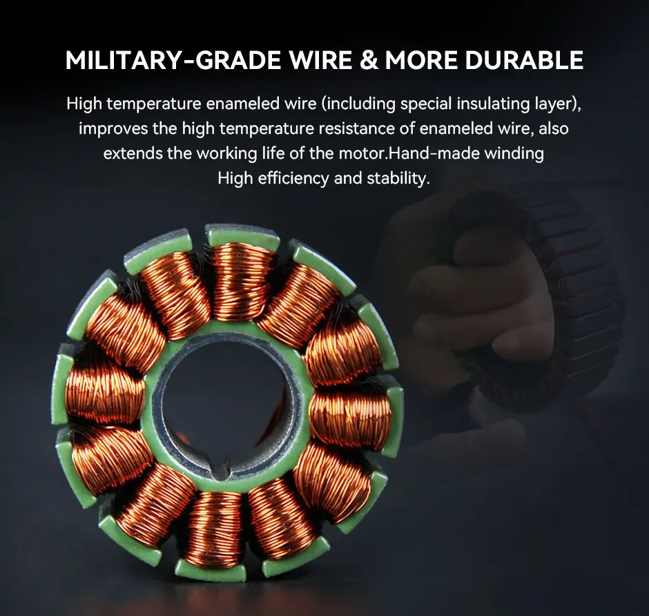 T-MOTOR AT4130 Long Shaft Fixed Wing VTOL Motor KV230/KV300/KV450 DRONE DIY PARTS - Image 3