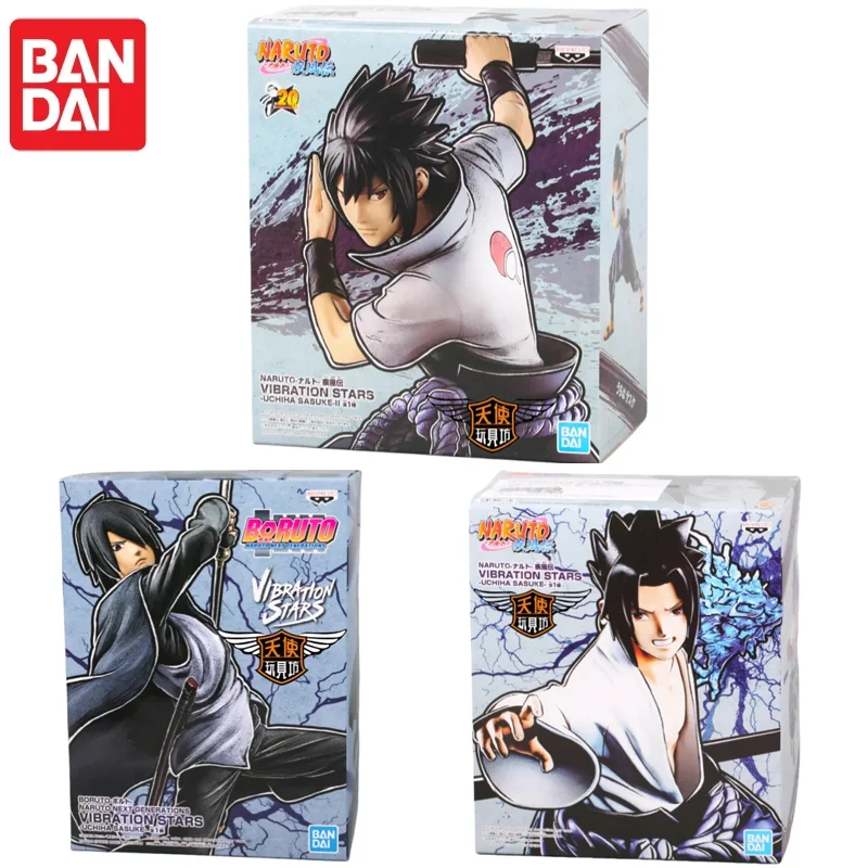 

In Stock Original Bandai Banpresto Naruto Boruto Shippuden Sharingan Chidori Uchiha Sasuke Anime Action Figures Model Toys Gifts
