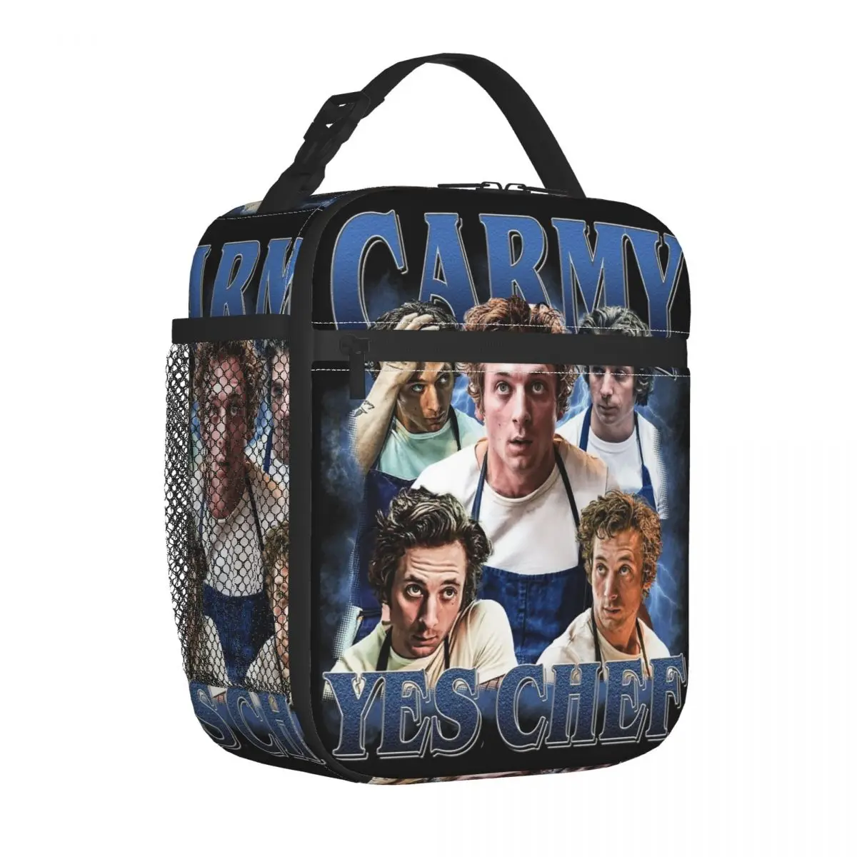 carmy-sim-chefe-jeremy-allen-branco-the-bear-tv-show-sacos-de-almoco-isolados-recipiente-de-almoco-termico-lancheira-tote-para-homens-e-mulheres