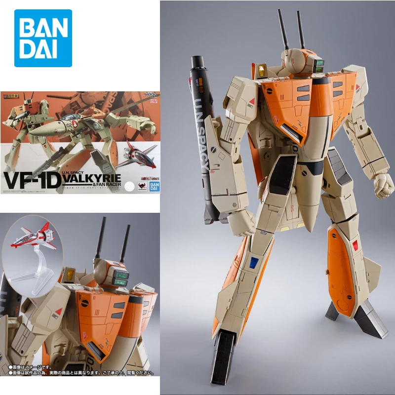 

Bandai DX супер сплав Robotech Macross 1/48 VF-1D тренер самолета экшн-Фигурки игрушки подарок коллекция хобби