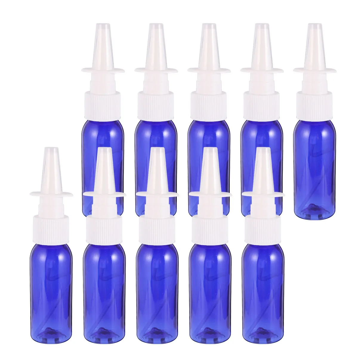 

10pcs Long Nose Spray Bottles Portable Empty Travel Refillable Reusable Safe Durable Eco Friendly Storage
