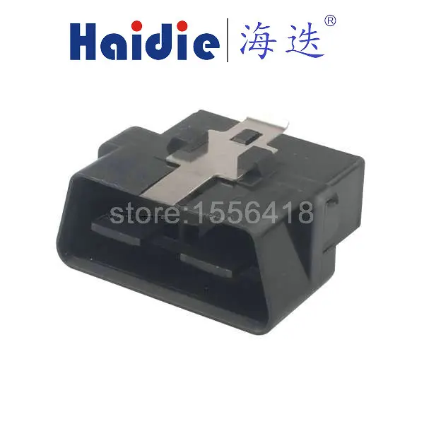 1-20 sets  16pin Starter Rearview Mirror Steering Lock Handbrake Switch Wiring Socket HD163Y-1.8-11/HD085C-2.8-11