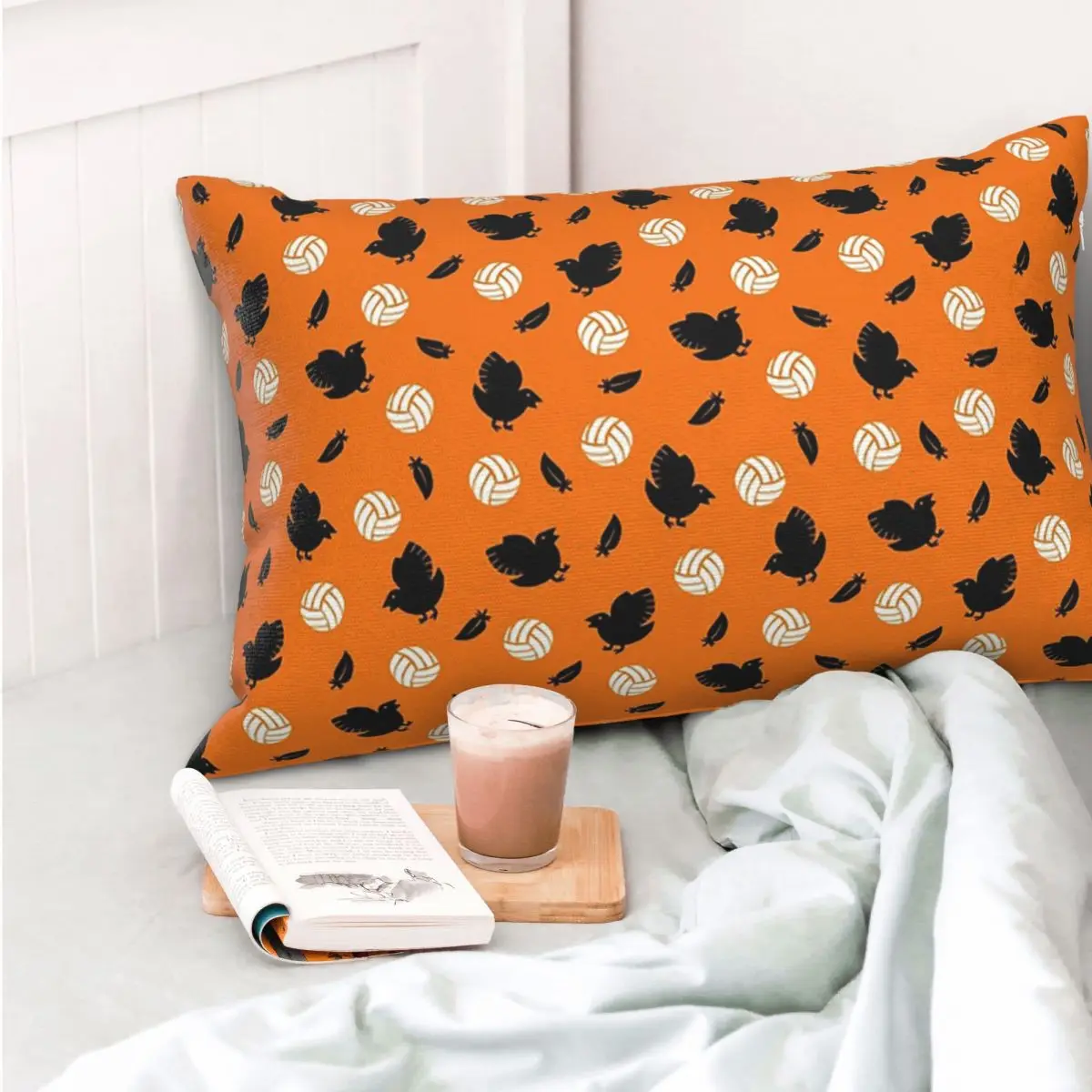 

Haikyuu Karasuno Волейли Вороны Прямоугольная наволочка Чехлы для подушек Декор Спальня Кровать Домашний комфорт Пледы Подушка