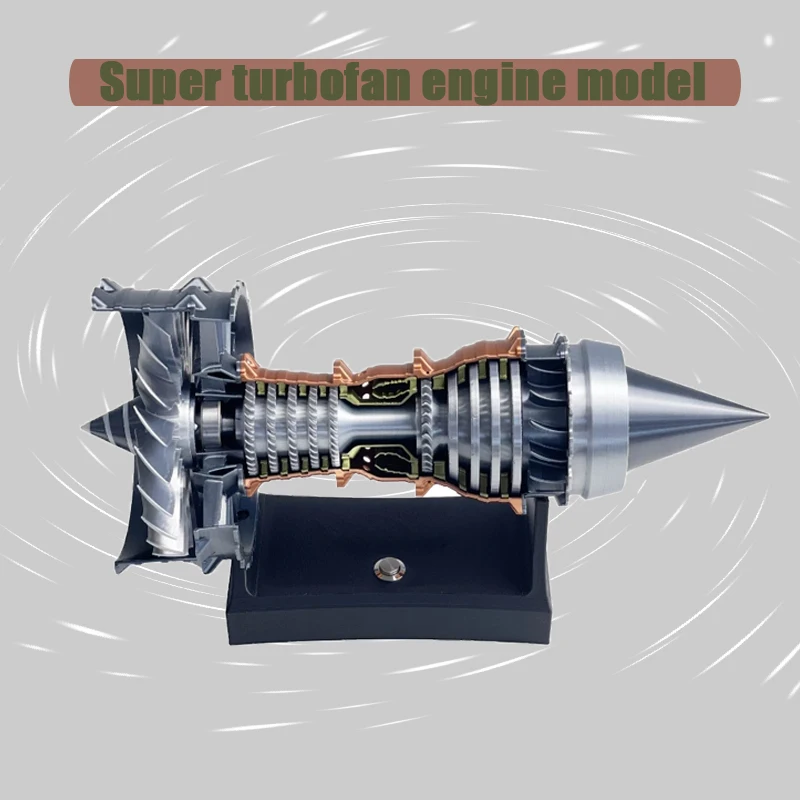 

Turbofan Engine Aviation Industry Aircraft Model Technology Desktop Ornaments Gift Charging Creative Boutique Toy Collection