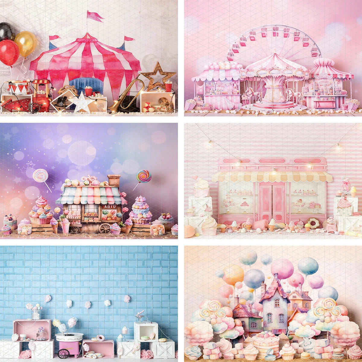 Fondos de Donuts, Palomitas, Dulces, Yumi Candy, Tienda de Caramelos, Barra de Dulces, Casa de Dulces