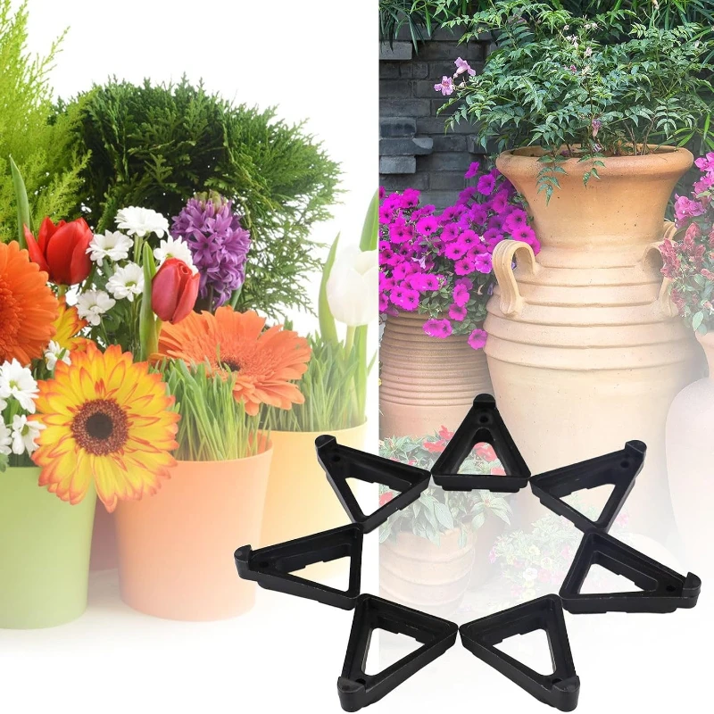 Terracotta Pot - Triangle Pot Lifters Supports, 4Pcs Invisible