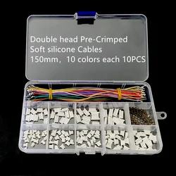 SH1.0 Connectors and Pre-Crimped Silicone Cables Compatible with JST SH 1.0mm for FPV Drone Flight Controller SpeedyBee F405