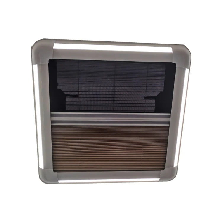 

Intelligent Library Tongfa 700*500 Acrylic Camper Caravan Skylight For Camping Trailer With Remote Control Lights
