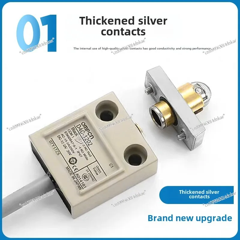 D4C Waterproof Limit Switch D4C-1202 1232 4232 1227 1229-P Travel Switch 1220