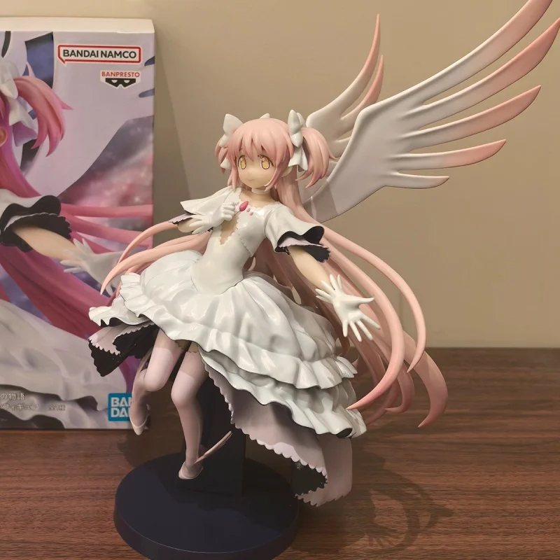 

Genuine Bandai Bp Puella Magi Madoka Magica Madoka Kaname Akemi Homura Cute Desktop Decor Anime Peripheral Gk Devil And Angel