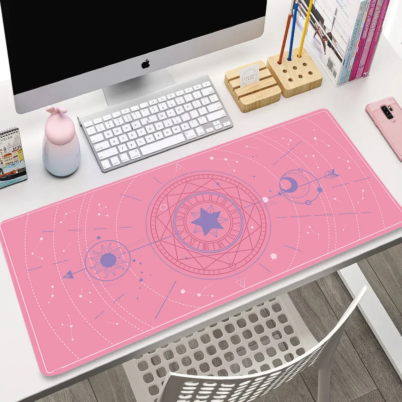 Art Pattern Mouse Pad Large Gamer Anti-slip Keyboard Mat Xxl Desk Accessories Office Computers Mousepad Carpet Extended Pads