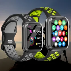 Montre connectée série 8 pour hommes et femmes, bracelet de sport, suivi de la condition physique, répondre à un appel, message, musique, santé, Android, iOS