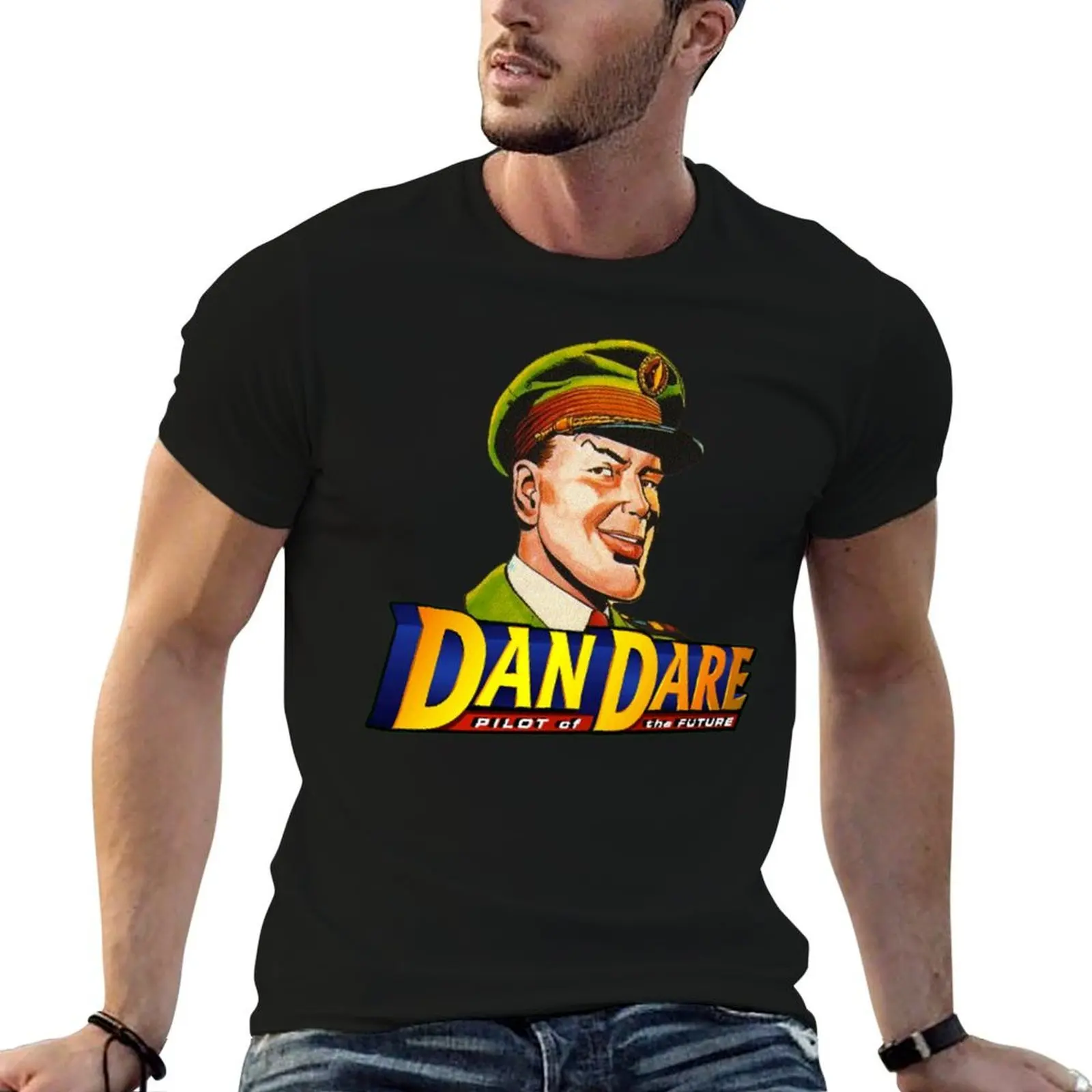 

Dan Dare, pilot of the future T-Shirt man t shirt heavy cotton t shirt man plain man t shirt designer T-shirt