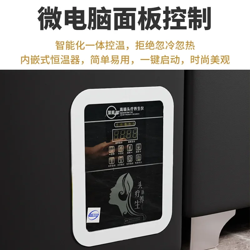 Thai head therapy special full reclining massage hair flushing water bed ceramic bed