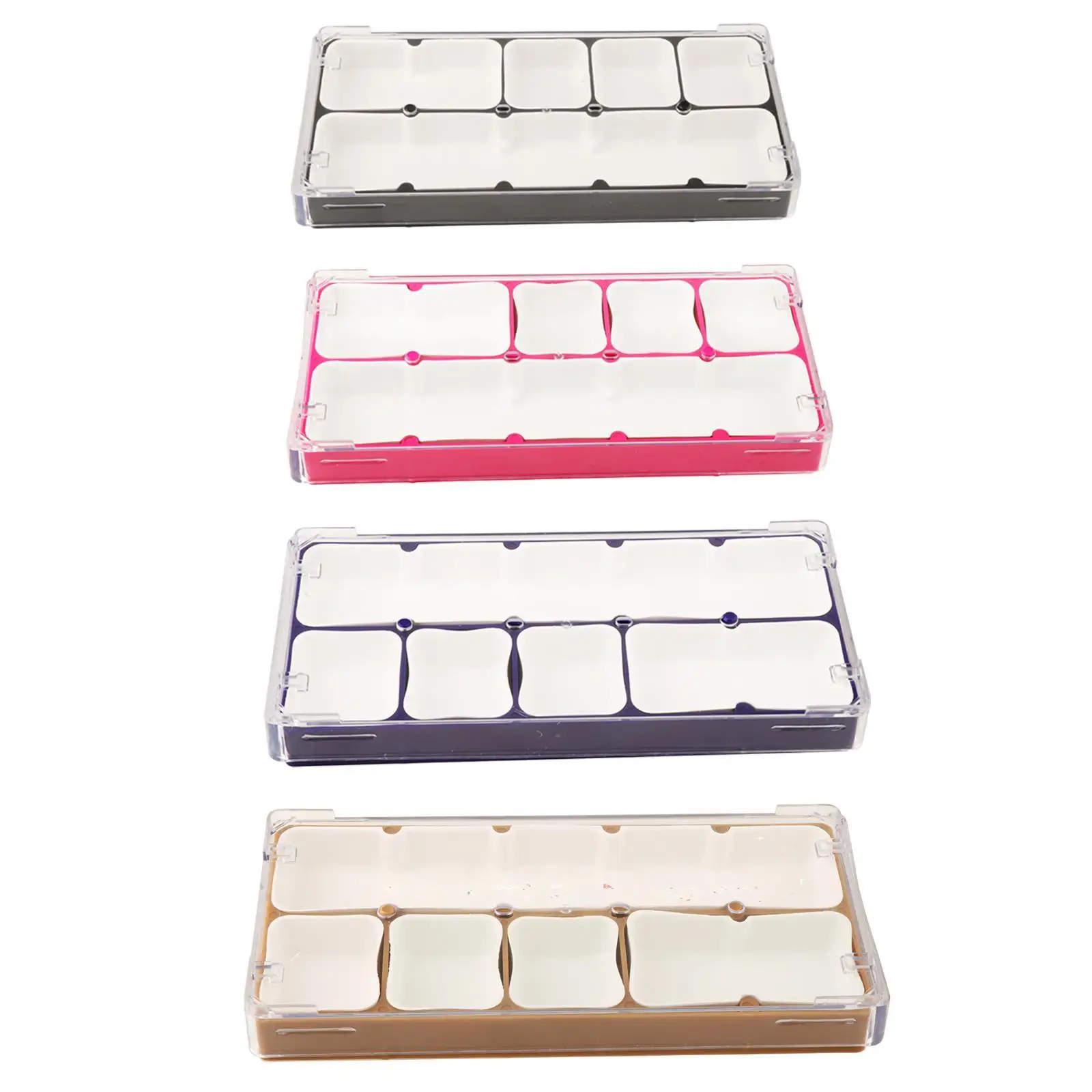 Watchmaker Tools Kit Durable Plastic Watch Parts Storage Container Dust Sheet Cover for Spare Parts and Jewelry