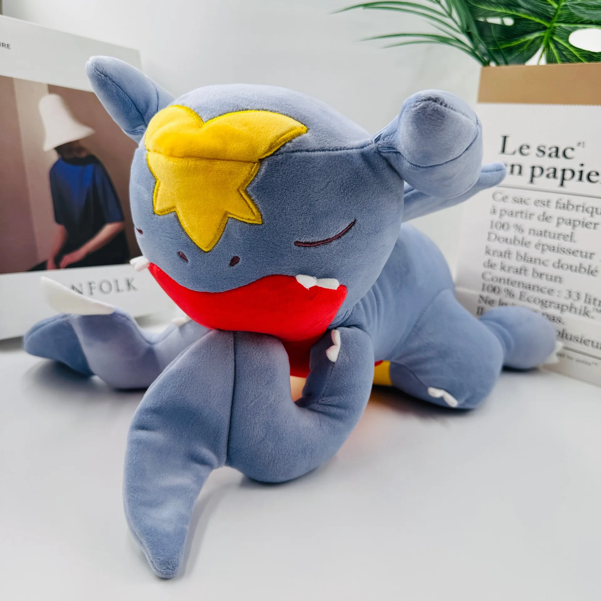 

Плюшевая кукла Pokemon Pikachu Sleep Mega Garchomp Gible Doll Gabite Toy Salamence Shelgon Bagon