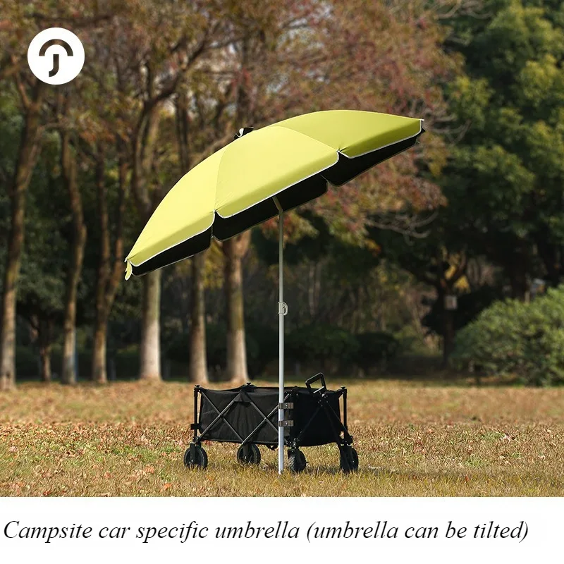

It can be turned to [Camp Car Special Umbrella] Outdoor camping stand sunshade sun umbrella stand umbrella sunscreen large