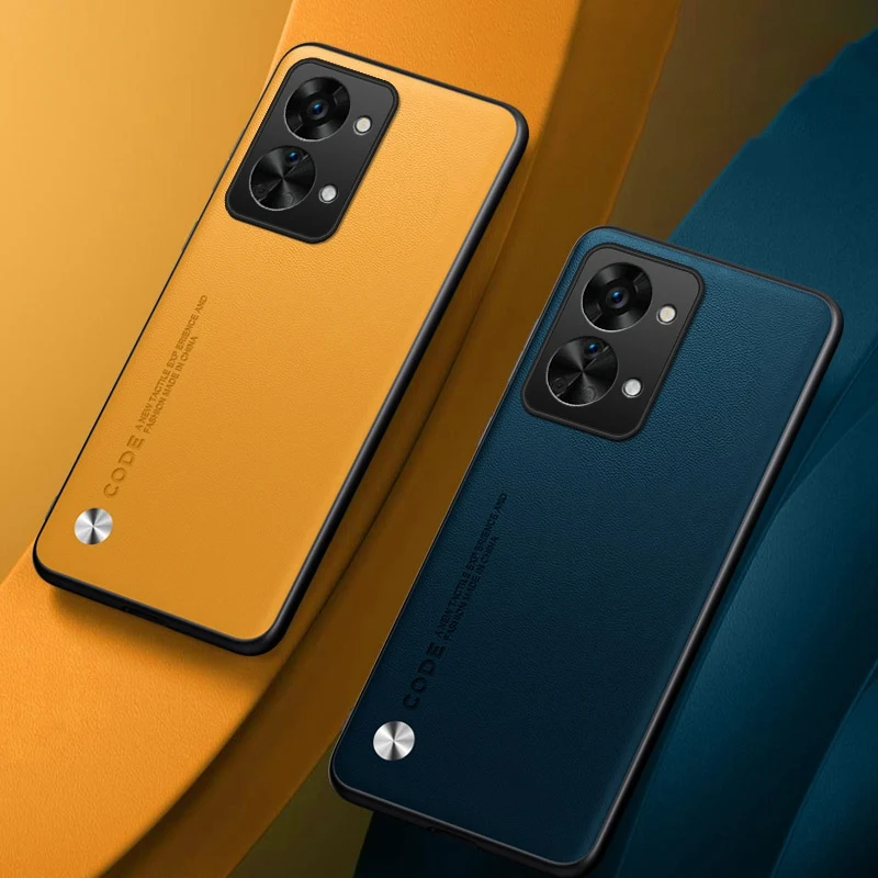 حافظة جلدية PU لهاتف OnePlus Nord 2T غطاء خلفي من السيليكون غير اللامع حافظة هاتف حماية كاملة لهاتف One Plus Nord 2T 5G Nord2T